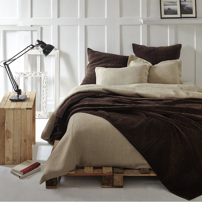 Lewis Linen Duvet Cover - queen