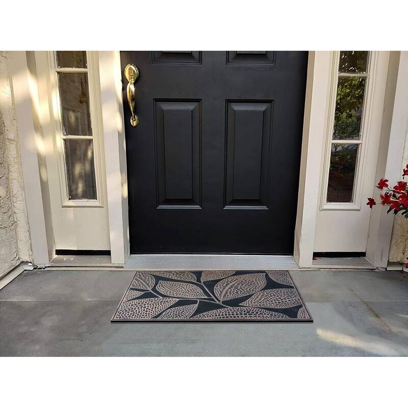 A1HC Welcome Rubber Pin Mat, Beautifully Copper Finished 18" X 30"