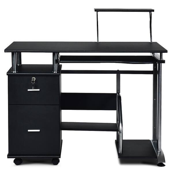 Shop Costway Computer Desk Pc Laptop Table Workstation Home Office