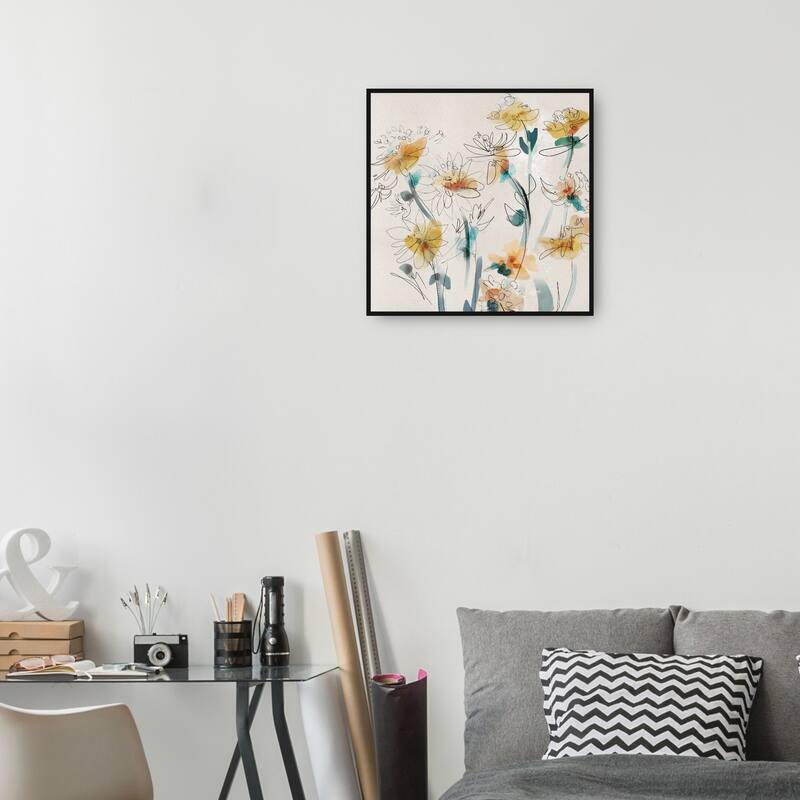 Fine Lines By Studio Arts Canvas Art Print