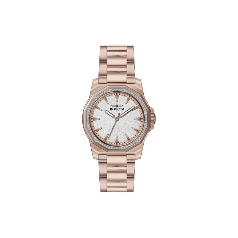 Invicta Women's 49131 Speedway Quartz 3 Hand Silver Dial Watch