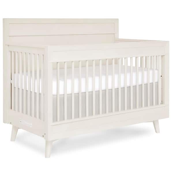 slide 2 of 12, Evolur Loft Antilia Mid-Century 4-in-1 Convertible Crib Vanilla Bean