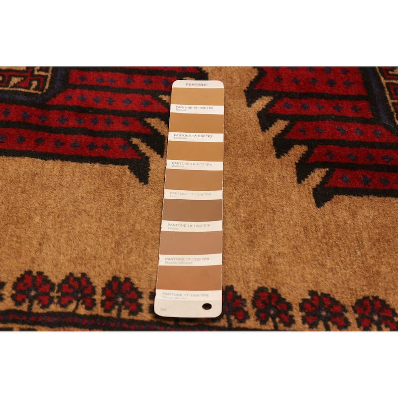 ECARPETGALLERY Hand-knotted Teimani Brown Wool Rug - 6'7 x 9'3