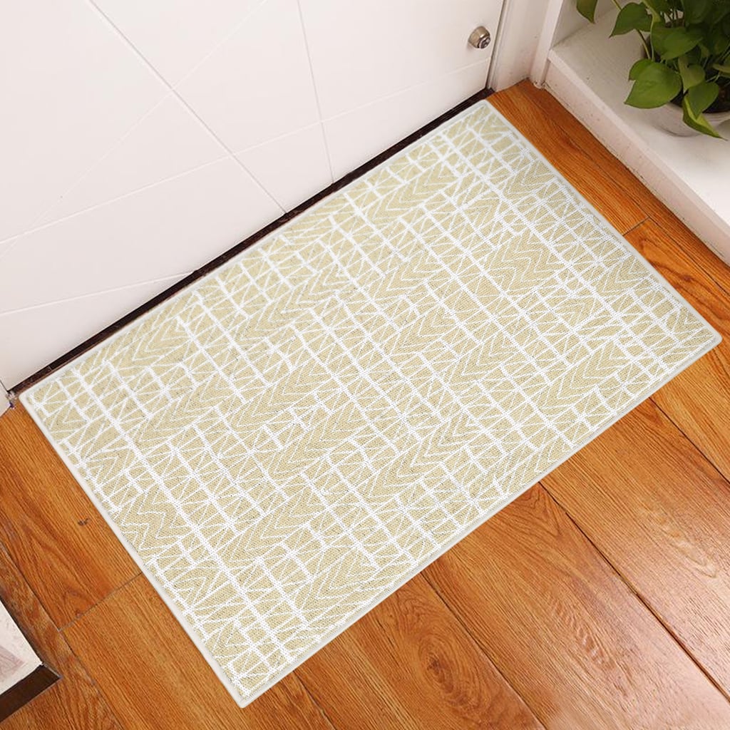 Sussexhome Heavy Duty Ultra Thin Non Slip Washable Cotton Indoor Rug - 2' x 3'