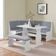 preview thumbnail 27 of 53, Hannah Breakfast Nook 3-piece Dining Set