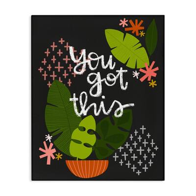 Stupell Modern You Got This Plant Canvas Wall Art Design By Mandy Ford Art + Illustration