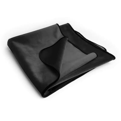 Avana Waterproof Throw Blanket - Microvelvet Black