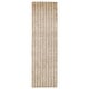 preview thumbnail 12 of 12, Terra by Obeetee Creed Tufted Rug 2'6" x 8' - Straw Stripe