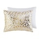 preview thumbnail 7 of 15, Serena Metallic Animal Printed Comforter Set by Intelligent Design