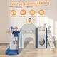 preview thumbnail 22 of 22, Toddler Slide, 8 in 1 Kids Indoor Slide for Toddler 1-3, Indoor Outdoor Toddler Playground, Baby Slide Toddler Slide Playset