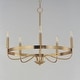 preview thumbnail 4 of 8, Maxim 14495 Frankie 5 Light 26" Wide Taper Candle Style Chandelier
