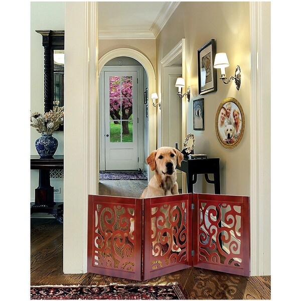 tri fold pet gate