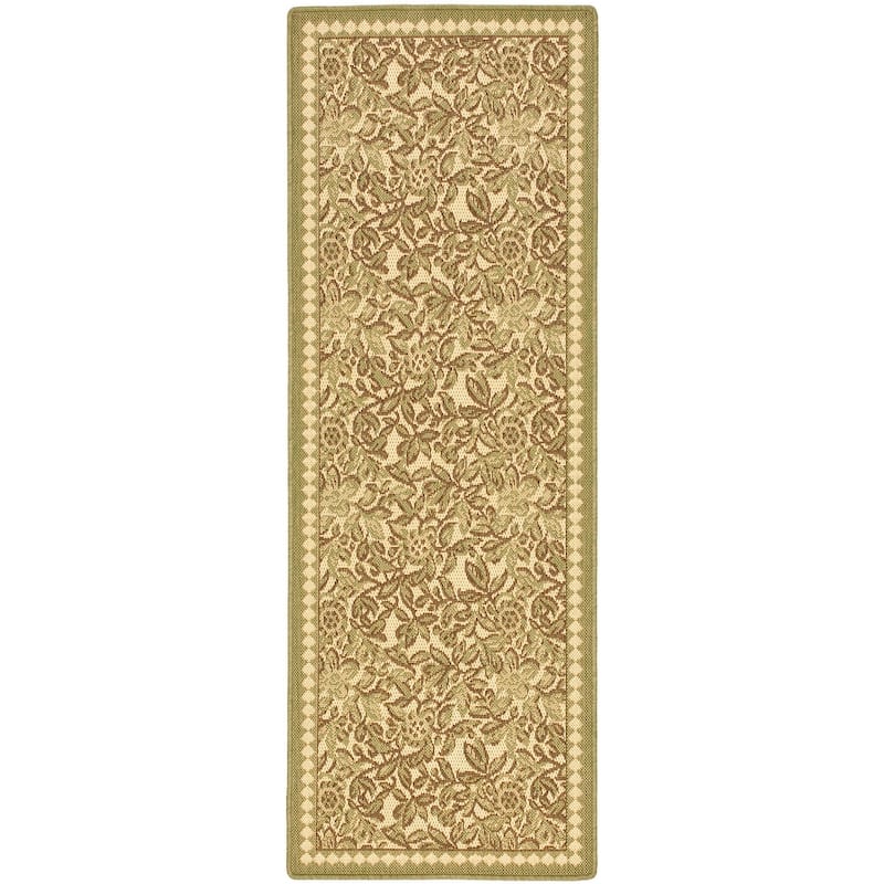 SAFAVIEH Courtyard Marceline Indoor/ Outdoor Waterproof Patio Backyard Rug
