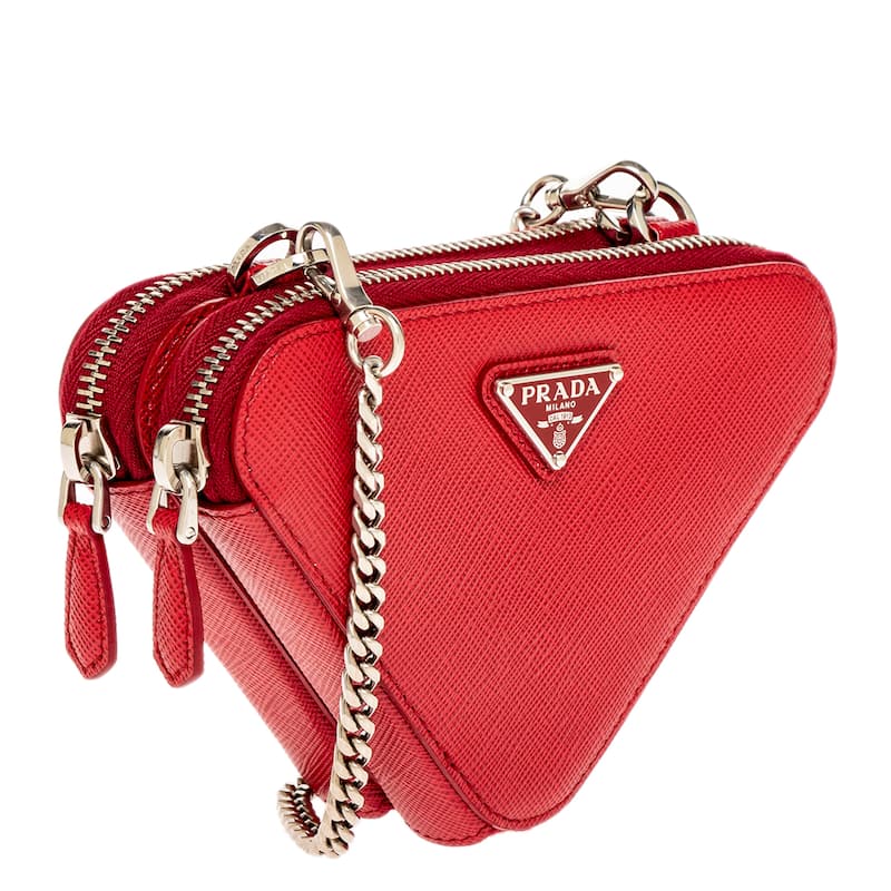 Prada Leather Mini Pouch