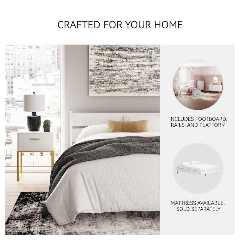 Signature Design by Ashley Socalle Platform Bed