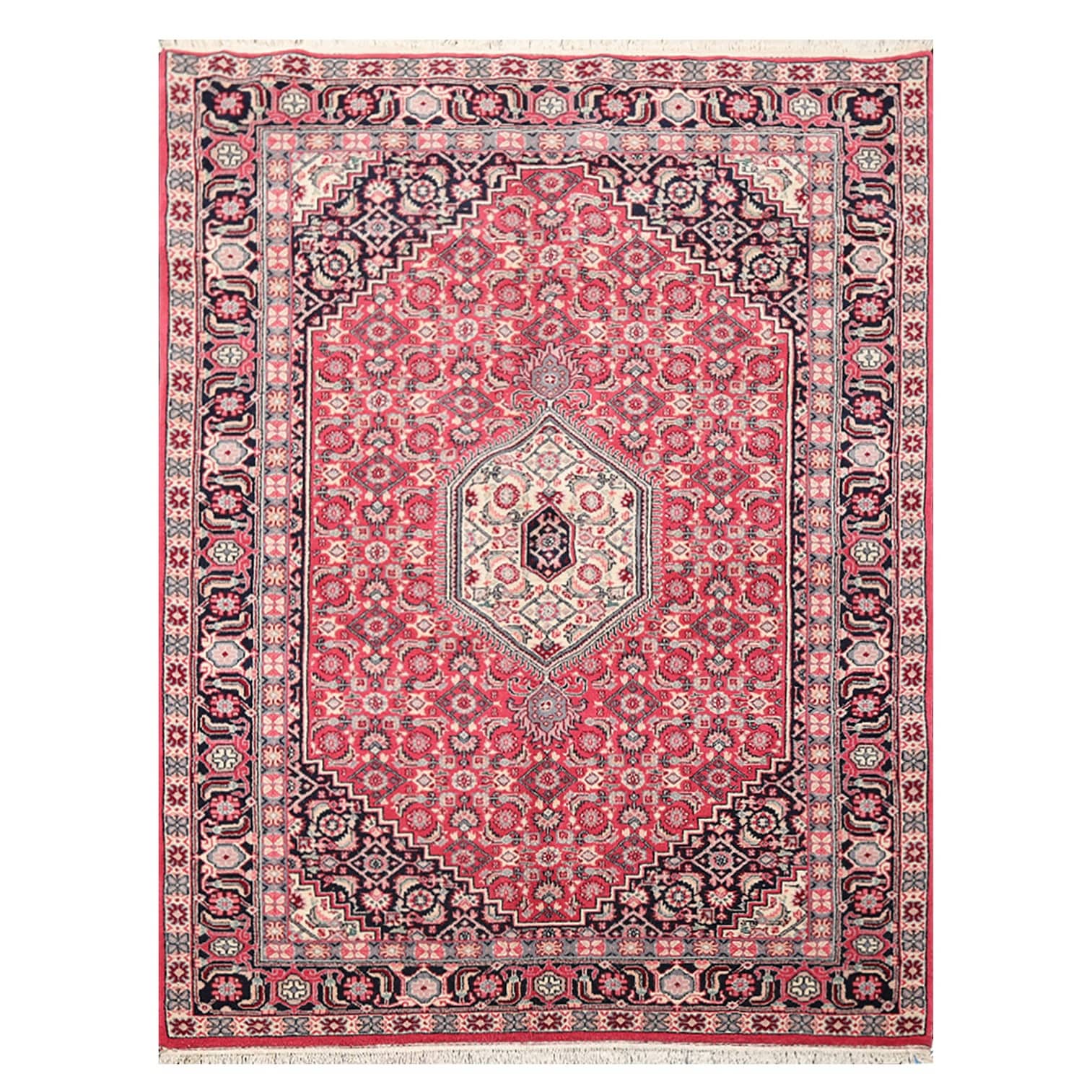 Hand-Knotted-Ferahan-Pink,