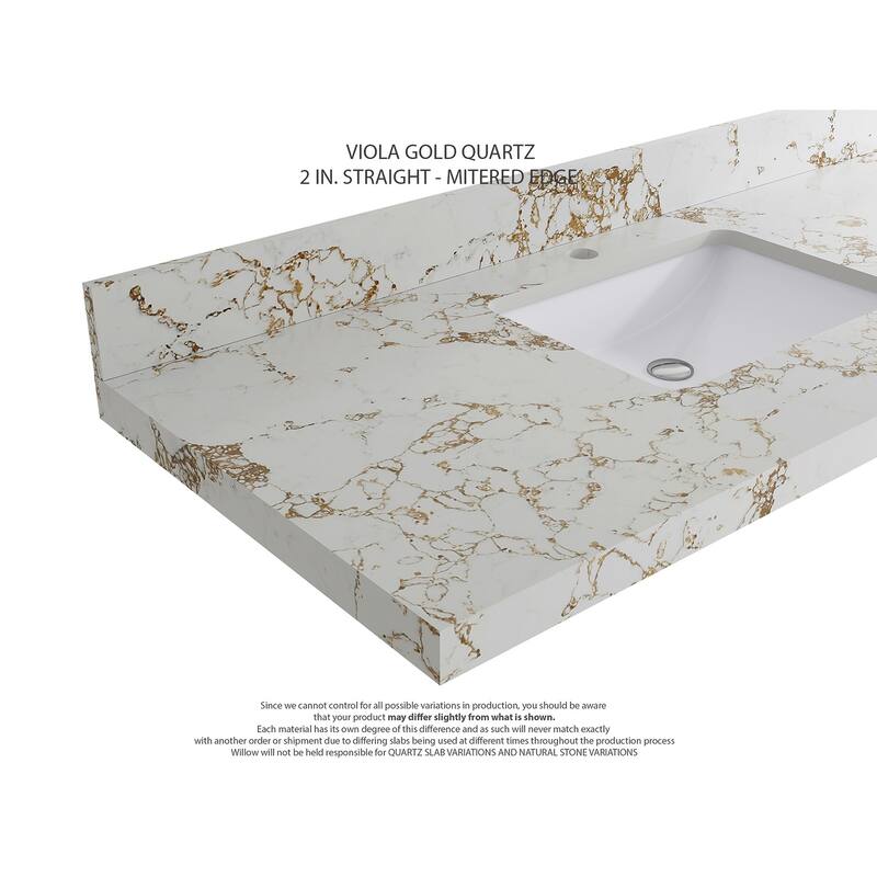 Willow Collections 30 in. W x 22 in. D Aberdeen Single Sink Bathroom Vanity with Countertop