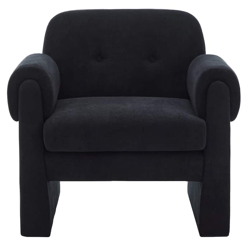 Modern Cloud Velvet Accent Chair with Removable Cushion for Living Room