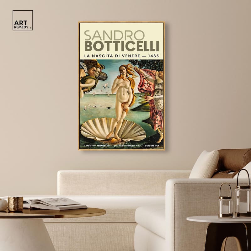 Renaissance Birth of Beauty Canvas by Art Remedy