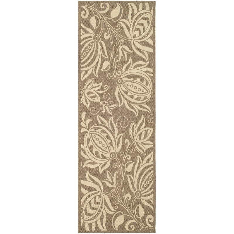 SAFAVIEH Courtyard Leatrice Indoor/ Outdoor Patio Backyard Rug