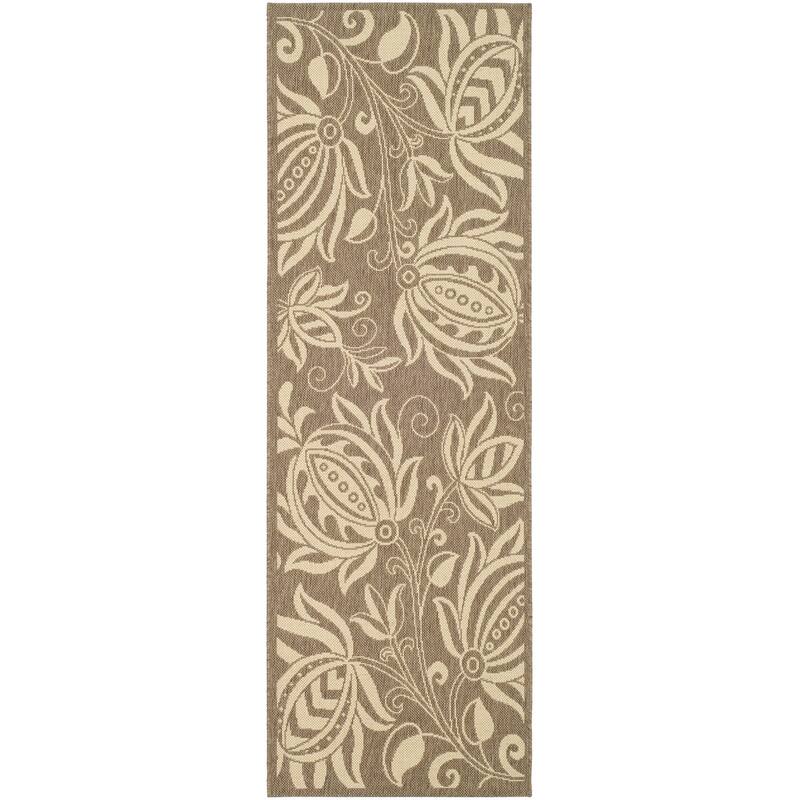 SAFAVIEH Courtyard Nasima Indoor/ Outdoor Patio Backyard Rug