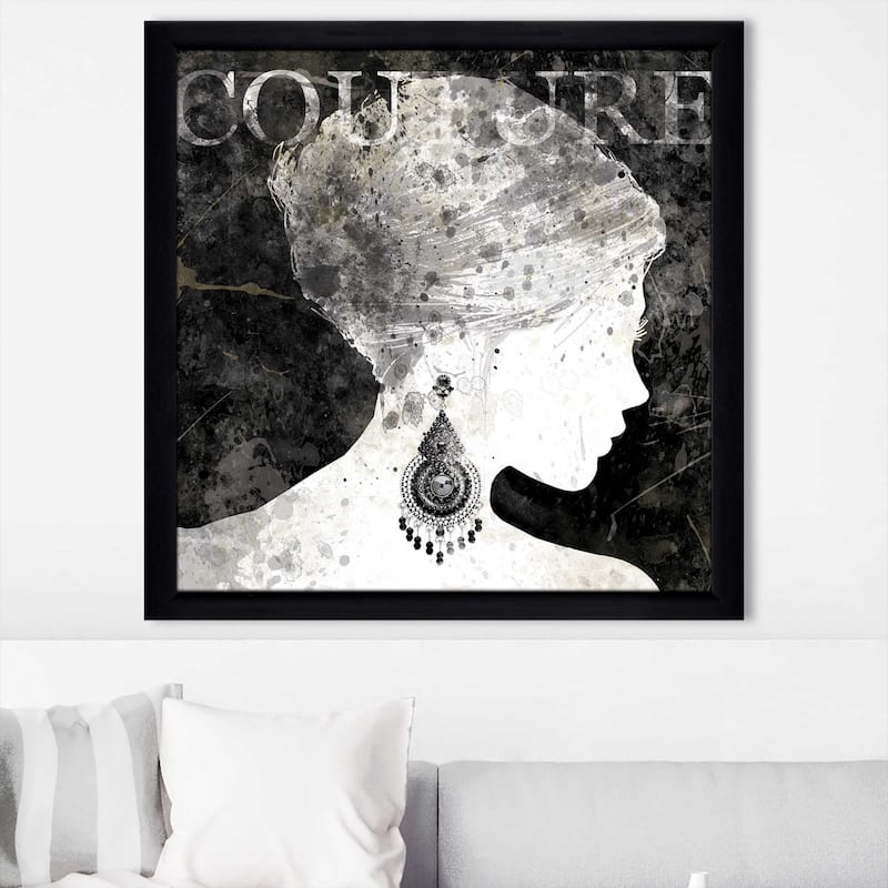 "Fashion Silhouette I" by Carol Robinson Print on Acrylic