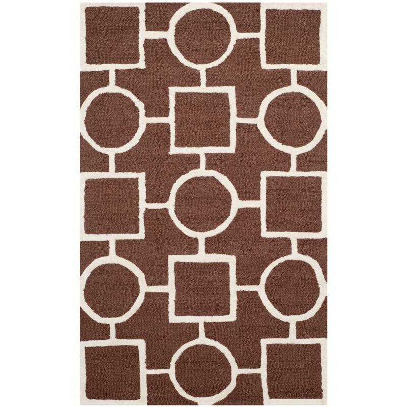 SAFAVIEH Handmade Cambridge Pietrix Modern Moroccan Wool Rug