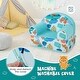 preview thumbnail 5 of 8, Gymax Kids Sofa Foam Filled Armchair Cheetah Cuddly Toddler Couch w/