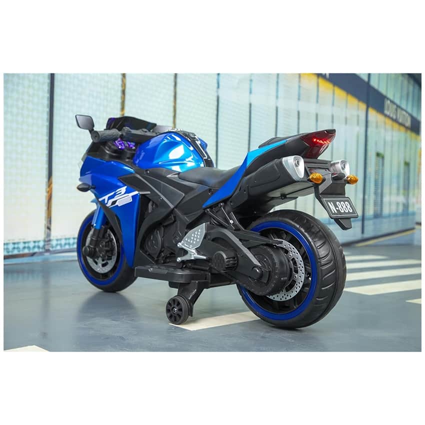 12V Kids Ride On Motorcycle,550W Electric Ride On Motorcycle,Training Wheels - Bed Bath & Beyond