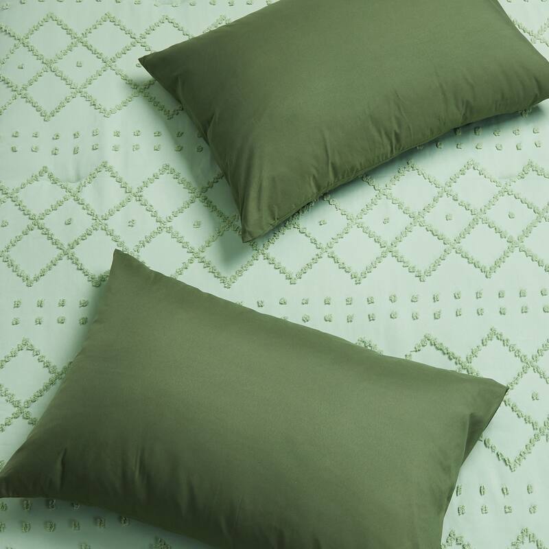Set of 5/7 Pieces Brushed Comforter Set, Bed-in-a-Bag