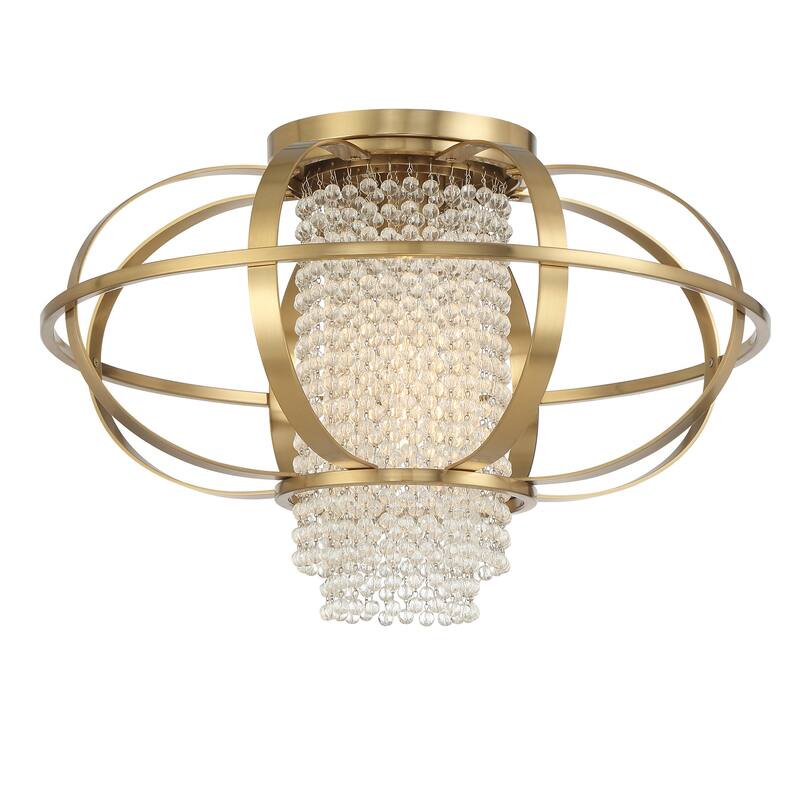 Savoy House 6-5218-1 Idlewild 20" Wide LED Flush Mount Ceiling Fixture