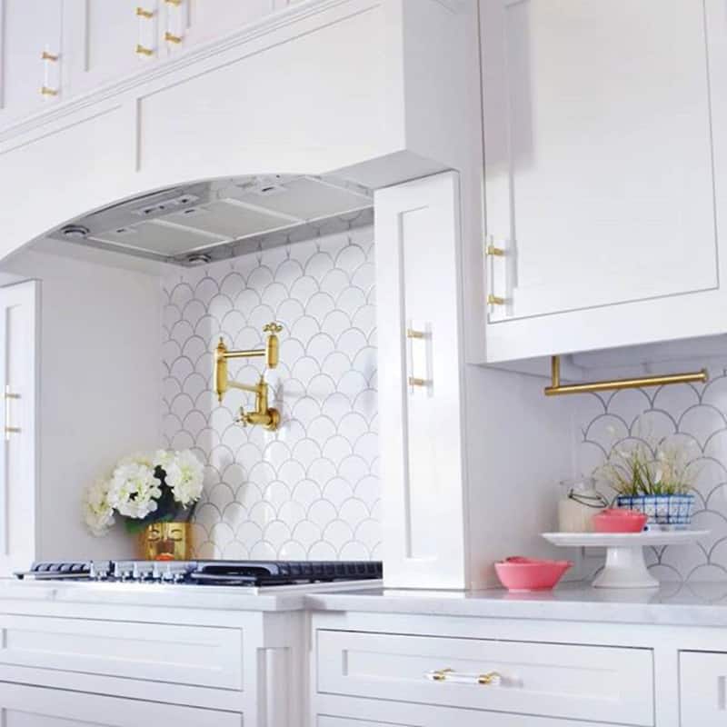 Kingston Brass Restoration Wall Mount Pot Filler Kitchen Faucet