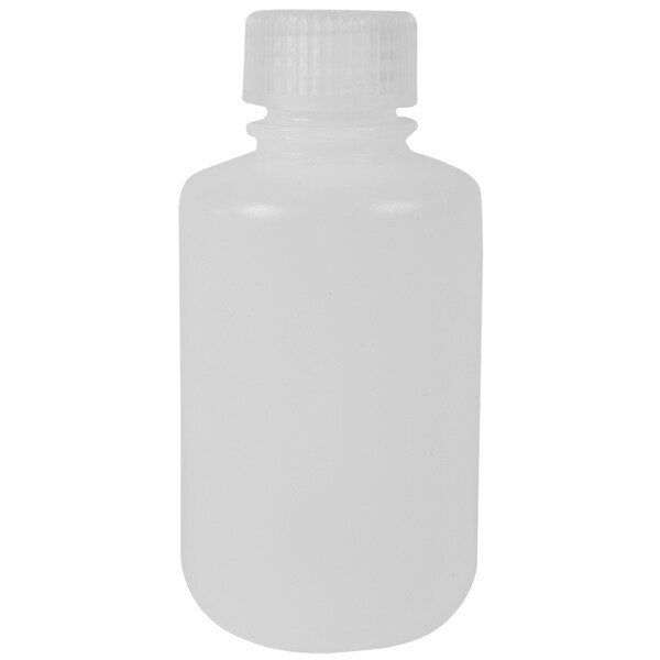 Nalgene HDPE Plastic Narrow Mouth Storage Bottle - 4 oz. - Clear - 4 oz.