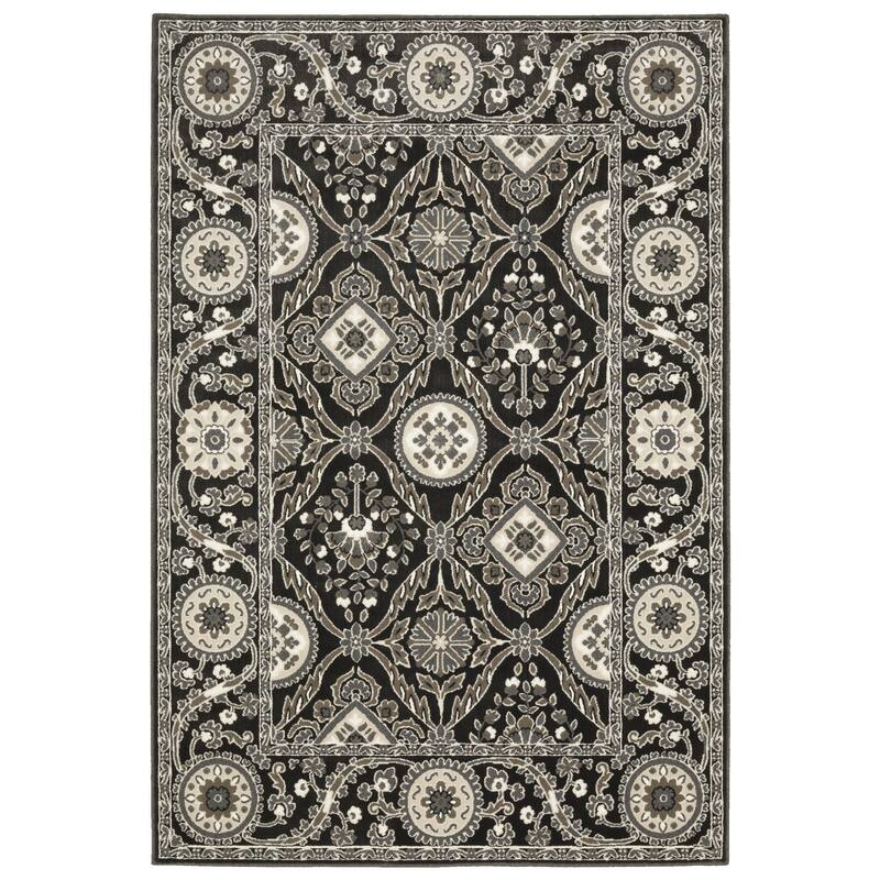 HomeRootsOriental Traditional Rectangle Area Rug