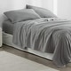 preview thumbnail 1 of 0, Supersoft Microfiber Bed Sheet Set Grey - Twin XL