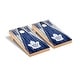 preview thumbnail 1 of 3, Toronto Maple Leafs NHL Triangle Cornhole Board Set Include Carrying Case