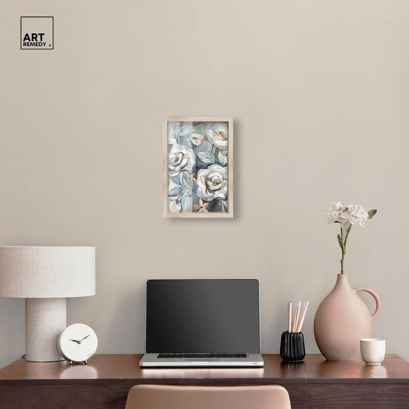 Grey Delight Shadowbox by Art Remedy