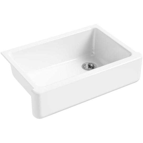 Kohler K 5827 Whitehaven 33 Single Basin A Front Under Kohler K 5827 Whitehaven 33 Single Basin A Front Under Mount Cast