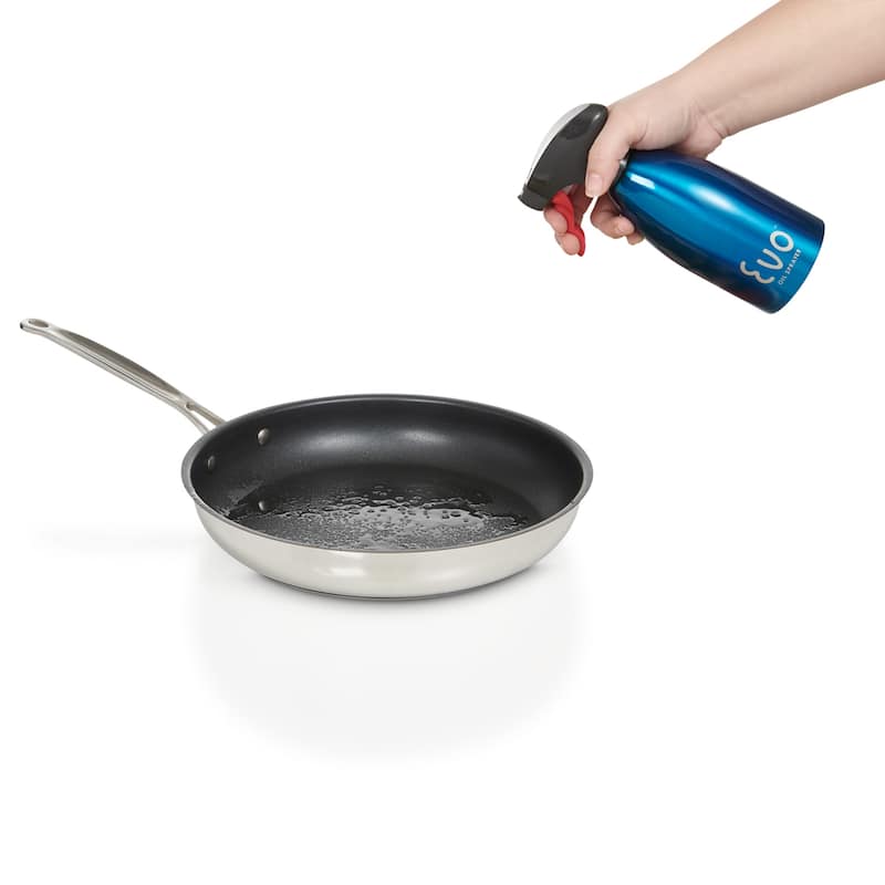 Evo Stainless Steel Oil Sprayer, 16-Ounce Capacity