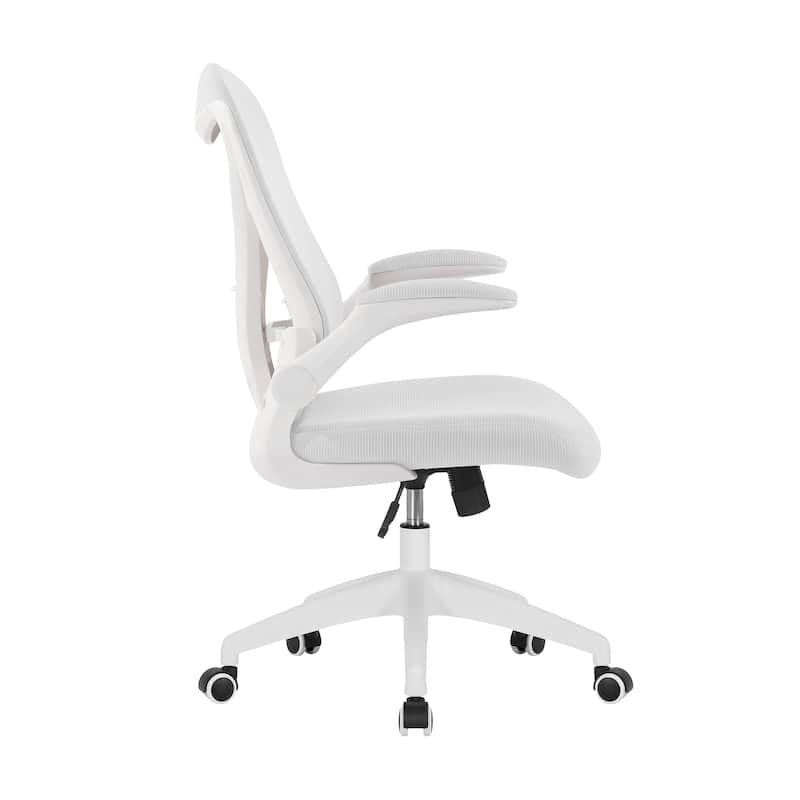 Porthos Home Cole Ergonomic Mesh Office Chair with Nylon Base and Tilt Mechanism