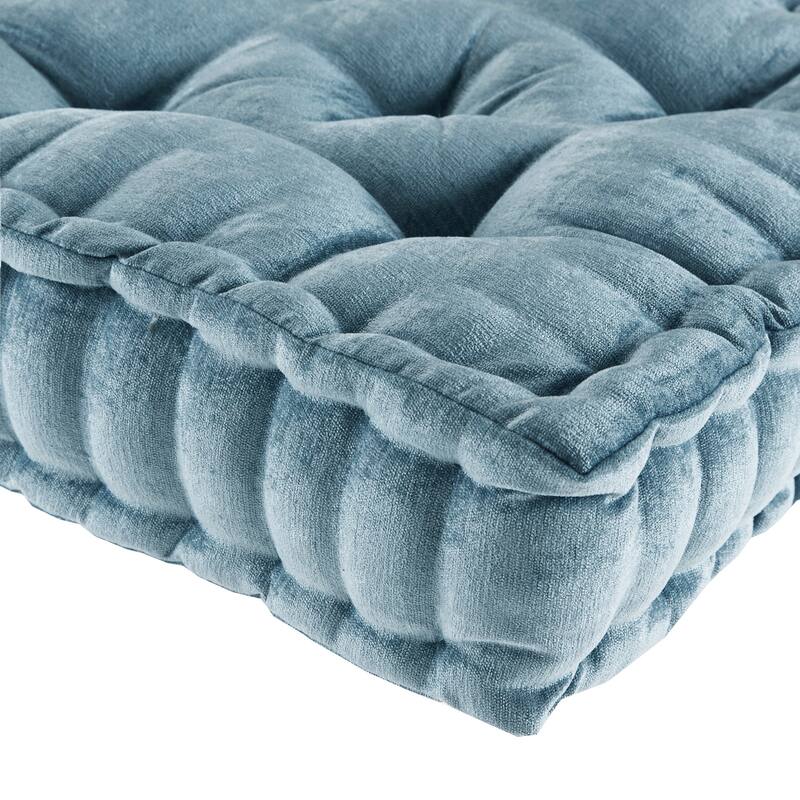 Intelligent Designs Charvi Chenille Square Floor Pillow