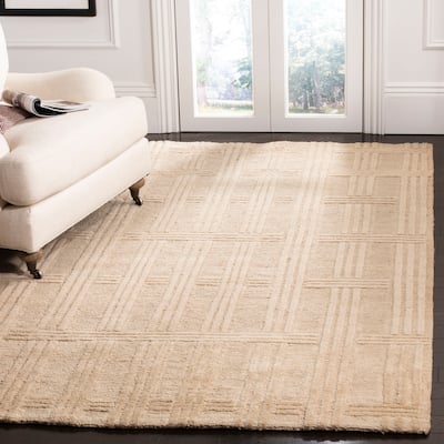 SAFAVIEH Couture Hand-knotted Marhild Wool/ Silk Rug