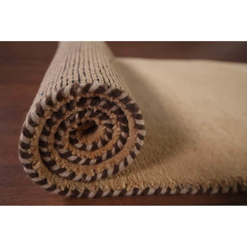 Little Animals Gabbeh Oriental Runner Rug Hand-Knotted Wool Carpet - 2'6"x 9'7"