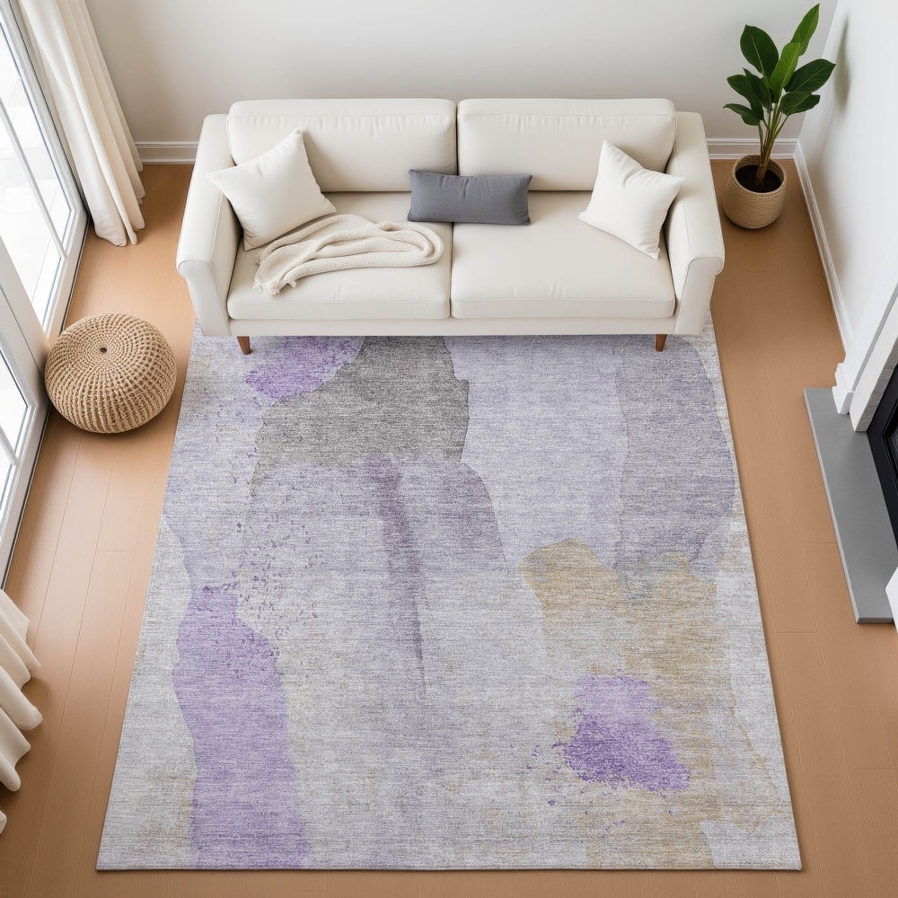 Premium Washable Super Soft Vintage Modern Mayfield Rug