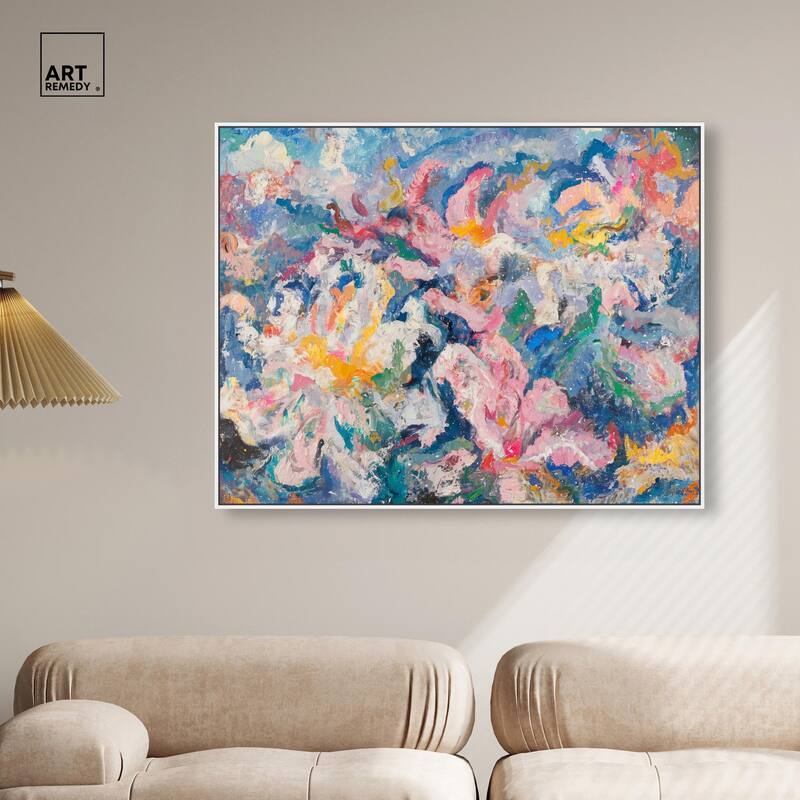 Pastel Riot II Canvas by Art Remedy