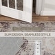 preview thumbnail 7 of 7, HOMCOM Area Rug 5x7, Machine Washable Rug, Distressed Non-Slip Modern Abstract Floor Cover Foldable Carpet for Living Room