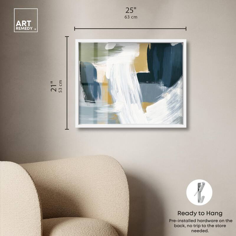 Moss Layers III Shadowbox by Art Remedy