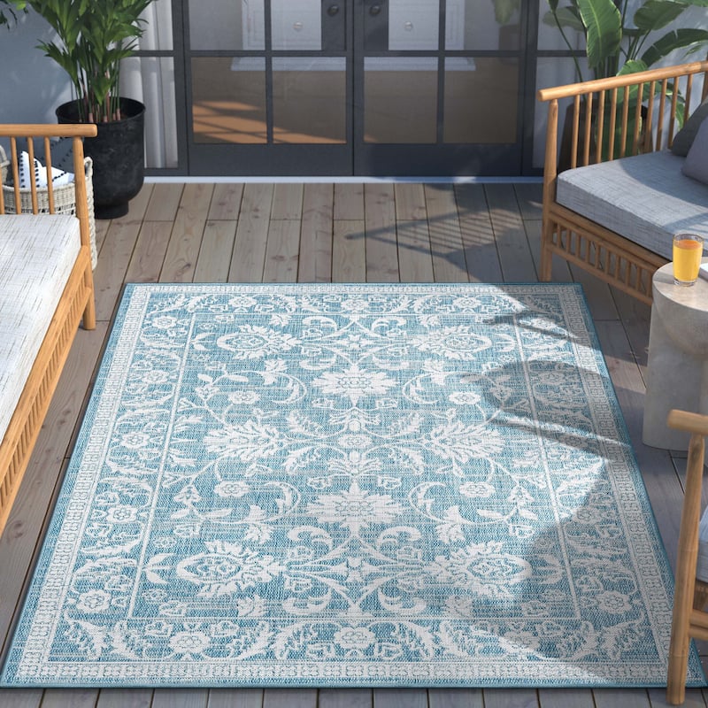 Well Woven Lia Delphi Persian Oriental Indoor Outdoor Area Rug