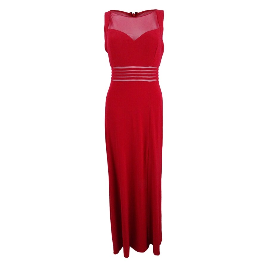 nightway dress merlot