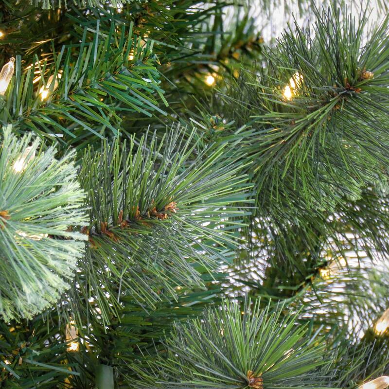 National Tree Company 7.5 ft. Pre-Lit Ontaria Pine Tree with LED Lights - 7.5 Foot